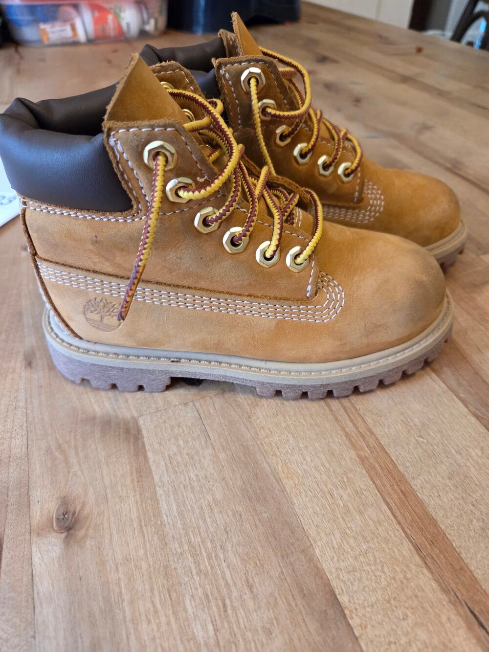 Timberland Toddler 6-Inch Premium Waterproof Boots - Wheat (Size 10M)